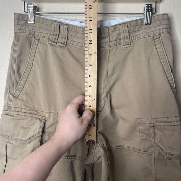 Polo Ralph Lauren Shorts Men's 32 Khaki Chino Pockets Classic Utility Preppy - Picture 2 of 11